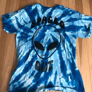 “Spaced Out” Spencer’s Alien TShirt Size Medium
